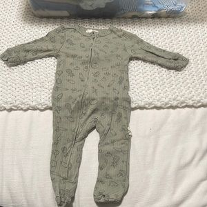 Rabbit Bear baby onesie